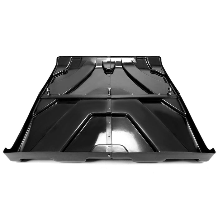DURAFORCE For Polaris Ranger XP 1000 900 Crew 2015-2024 Top Hard Roof UTV Black