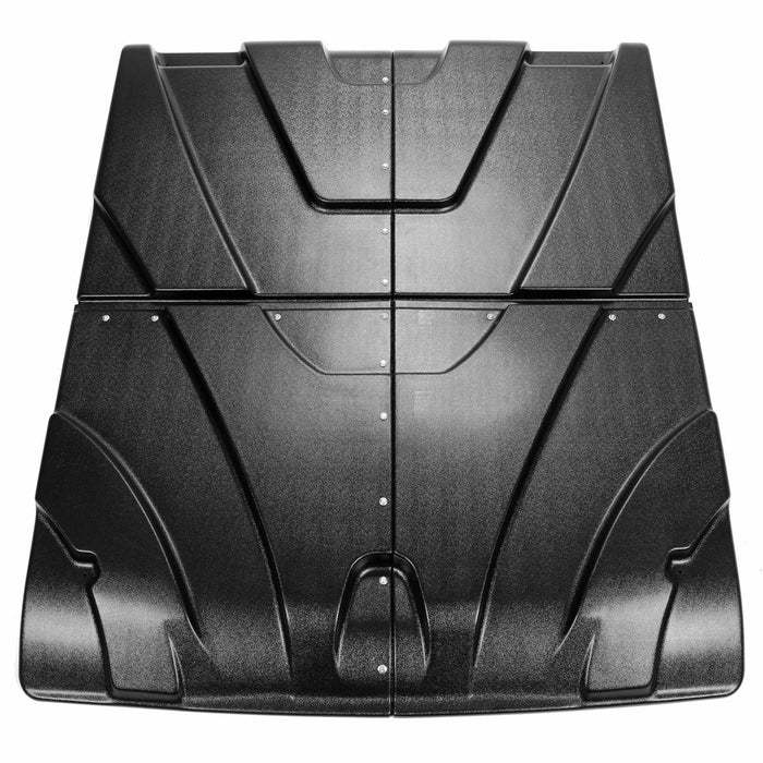 DURAFORCE For Polaris Ranger XP 1000 900 Crew 2015-2024 Top Hard Roof UTV Black