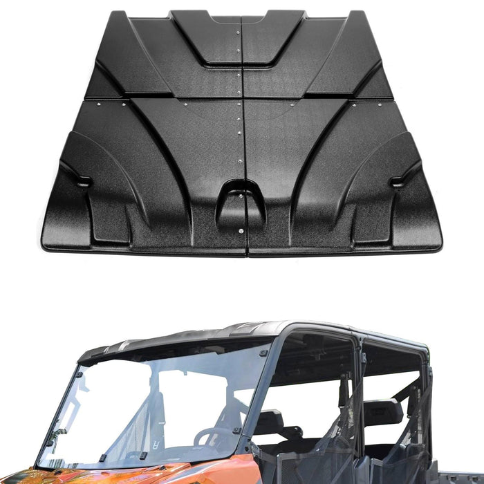 DURAFORCE For Polaris Ranger XP 1000 900 Crew 2015-2024 Top Hard Roof UTV Black