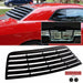 DURAFORCE For 2008-2023 Dodge Challenger Rear Window Louvers Scoops Windshield Sun Shade