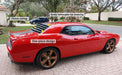DURAFORCE For 2008-2023 Dodge Challenger Rear Window Louvers Scoops Windshield Sun Shade