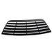 DURAFORCE For 2008-2023 Dodge Challenger Rear Window Louvers Scoops Windshield Sun Shade
