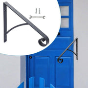 DURAFORCE Steel Grab Rail Handrail Railing for 1-2 Steps Wall Mount Hand Rail Bar