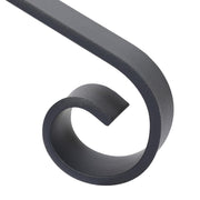 DURAFORCE Steel Grab Rail Handrail Railing for 1-2 Steps Wall Mount Hand Rail Bar