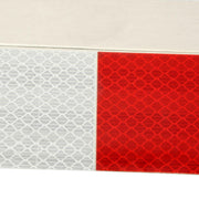 DURAFORCE 24"x3" Mud Flap Hanger Reflector Plates W/Reflective Tape For Truck Trailer