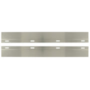 DURAFORCE 24"x3" Mud Flap Hanger Reflector Plates W/Reflective Tape For Truck Trailer