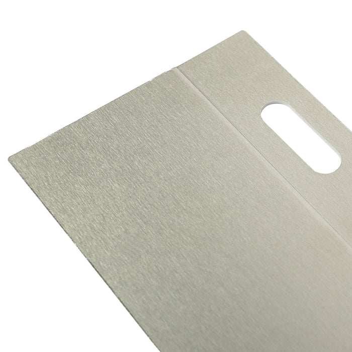 DURAFORCE 24"x3" Mud Flap Hanger Reflector Plates W/Reflective Tape For Truck Trailer