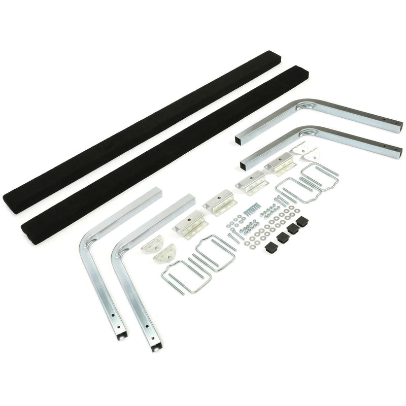 DURAFORCE Boat Trailer Bunk Board Guide-On 5' Feet Rail Makes Loading Boat w/Brackets Kit
