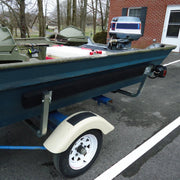 DURAFORCE Boat Trailer Bunk Board Guide-On 5' Feet Rail Makes Loading Boat w/Brackets Kit