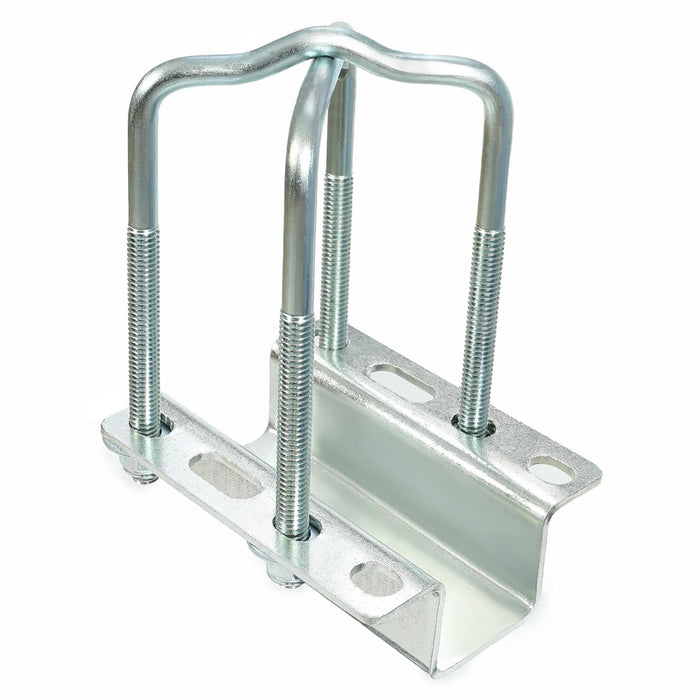 DURAFORCE Boat Trailer Bunk Board Guide-On 5' Feet Rail Makes Loading Boat w/Brackets Kit