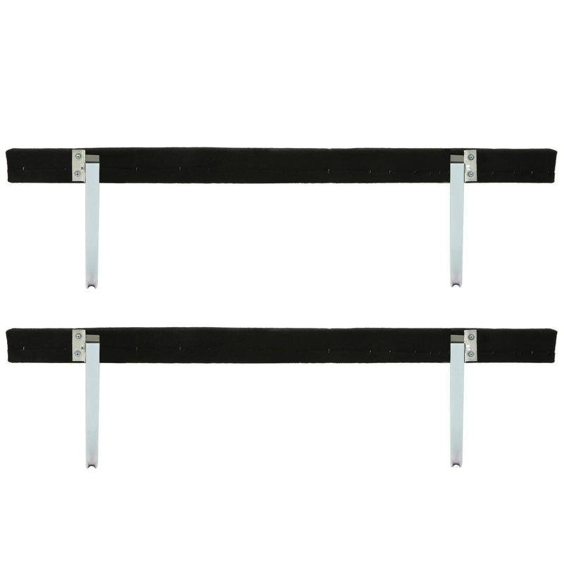 DURAFORCE Boat Trailer Bunk Board Guide-On 5' Feet Rail Makes Loading Boat w/Brackets Kit