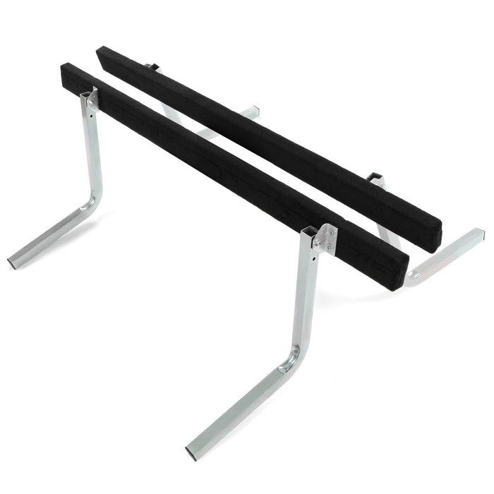 DURAFORCE Boat Trailer Bunk Board Guide-On 5' Feet Rail Makes Loading Boat w/Brackets Kit