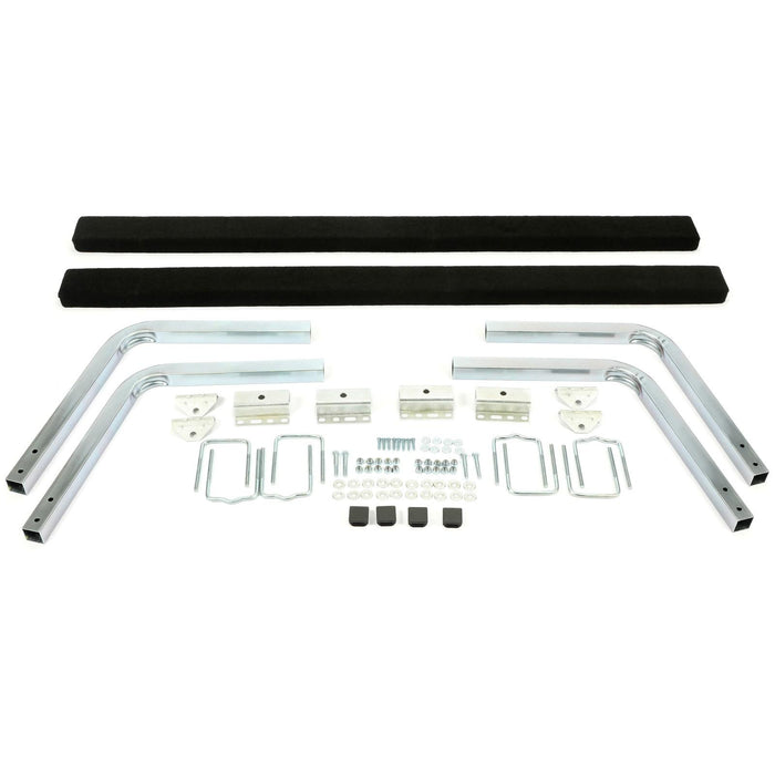 DURAFORCE Boat Trailer Bunk Board Guide-On 5' Feet Rail Makes Loading Boat w/Brackets Kit