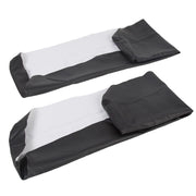 DURAFORCE Black UTV Seat Covers Dirt-resistant For Polaris Ranger 500 /700/800 2002-2008