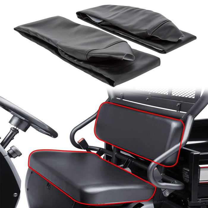 DURAFORCE Black UTV Seat Covers Dirt-resistant For Polaris Ranger 500 /700/800 2002-2008