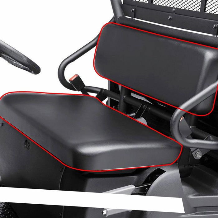 DURAFORCE Black UTV Seat Covers Dirt-resistant For Polaris Ranger 500 /700/800 2002-2008