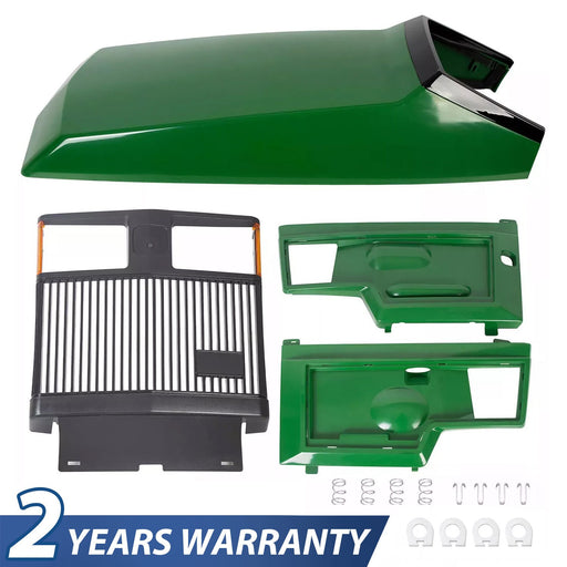 DURAFORCE Front Grille & Upper Hood Side Panels #AM128983 #AM128983 For John Deere 425 445
