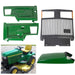 DURAFORCE Front Grille & Upper Hood Side Panels #AM128983 #AM128983 For John Deere 425 445