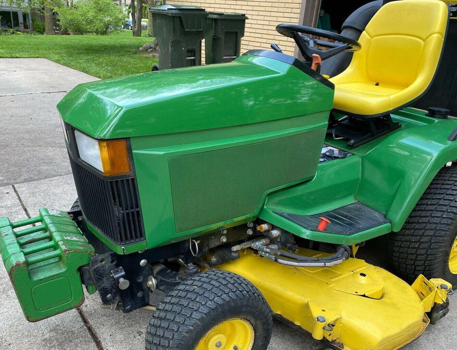 DURAFORCE Front Grille & Upper Hood Side Panels #AM128983 #AM128983 For John Deere 425 445