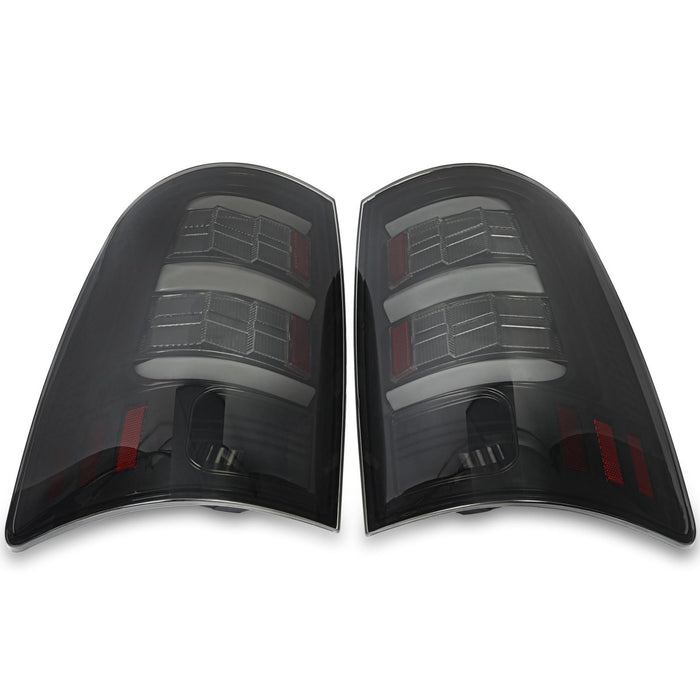 DURAFORCE Brake Lamps Tail Lights LED Bar Tinted For 2009-2018 Dodge Ram 1500 2500 3500
