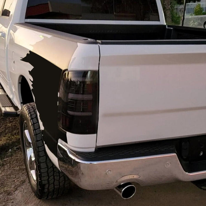 DURAFORCE Brake Lamps Tail Lights LED Bar Tinted For 2009-2018 Dodge Ram 1500 2500 3500