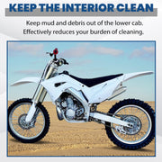 DURAFORCE White Restyle Plastic Kit Fairing Bodywork Set For Honda CR125R CR250R 2002-2007