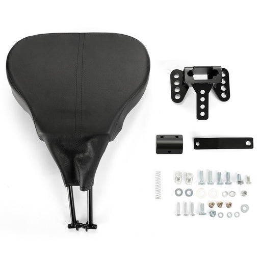 DURAFORCE Adjustable Rider Driver Backrest Fit For Harley Touring Electra Glide 1988-2023