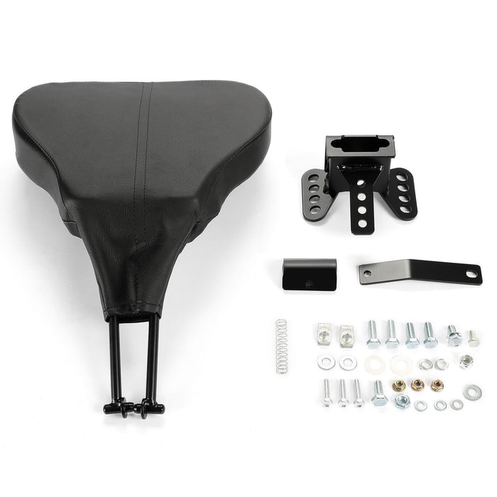DURAFORCE Adjustable Rider Driver Backrest Fit For Harley Touring Electra Glide 1988-2023