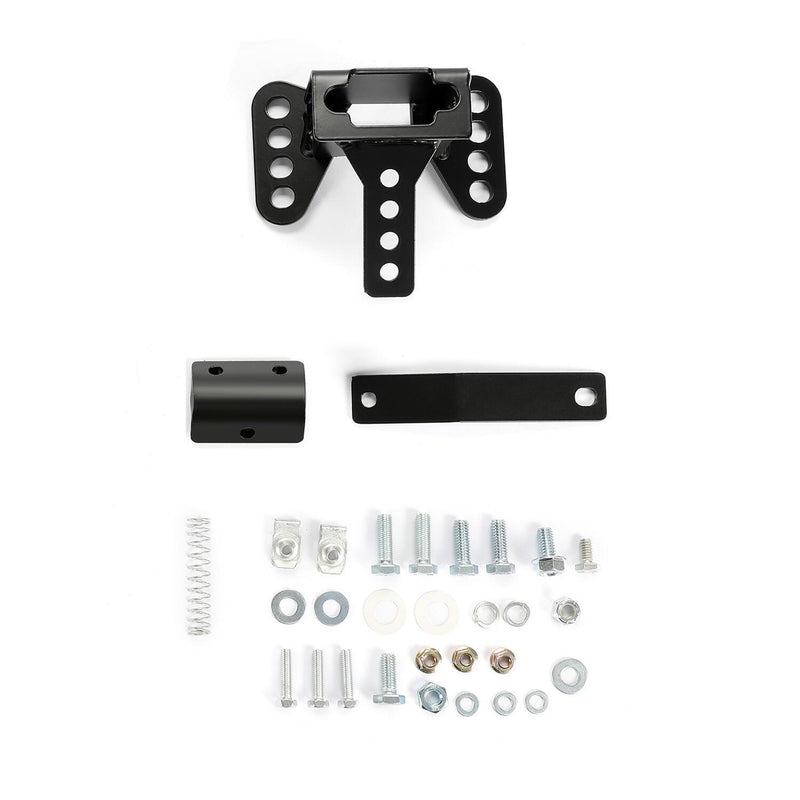 DURAFORCE Adjustable Rider Driver Backrest Fit For Harley Touring Electra Glide 1988-2023