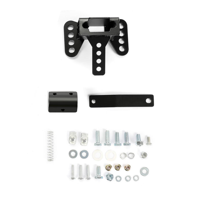 DURAFORCE Adjustable Rider Driver Backrest Fit For Harley Touring Electra Glide 1988-2023