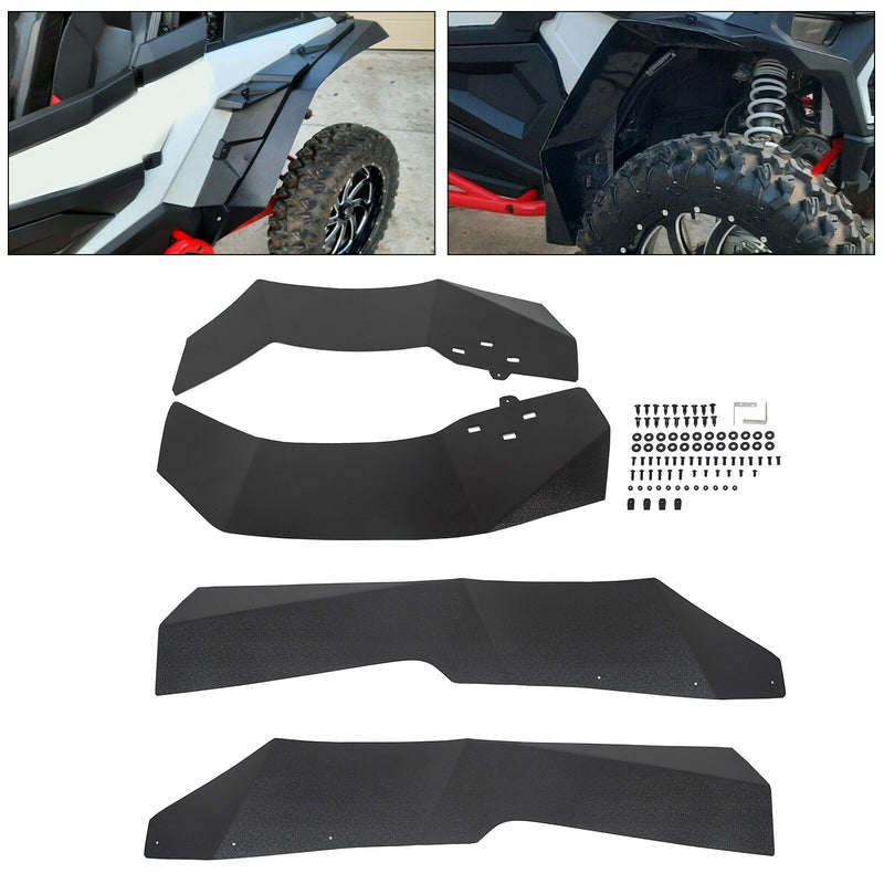DURAFORCE For 2014-22 Polaris RZR XP 1000 & XP 1000 4 Extended Fender Flares Mud Flaps