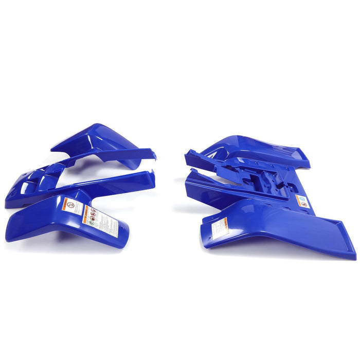 DURAFORCE Front + Rear Fender Plastic Body For 1987-2006 Yamaha Banshee 350 YFZ350 (BLUE)