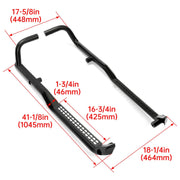 DURAFORCE For Polaris Ranger XP 1000 2018-23 Rock Guards Sliders Side Steps Side Nerf Bars