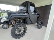 DURAFORCE For Polaris Ranger XP 1000 2018-23 Rock Guards Sliders Side Steps Side Nerf Bars
