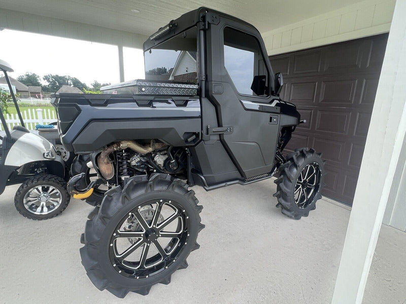 DURAFORCE For Polaris Ranger XP 1000 2018-23 Rock Guards Sliders Side Steps Side Nerf Bars