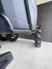 DURAFORCE For Polaris Ranger XP 1000 2018-23 Rock Guards Sliders Side Steps Side Nerf Bars
