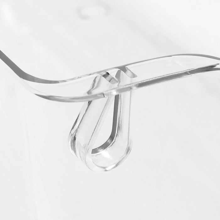 DURAFORCE 2 Pack Clear Refrigerator Door Bin Shelf For 240356402 Frigidaire AP2549958