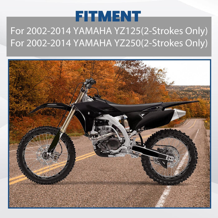 DURAFORCE Complete Restyle Plastic Kit 2018 Style For Yamaha YZ125 YZ250 2002-2020 #90718