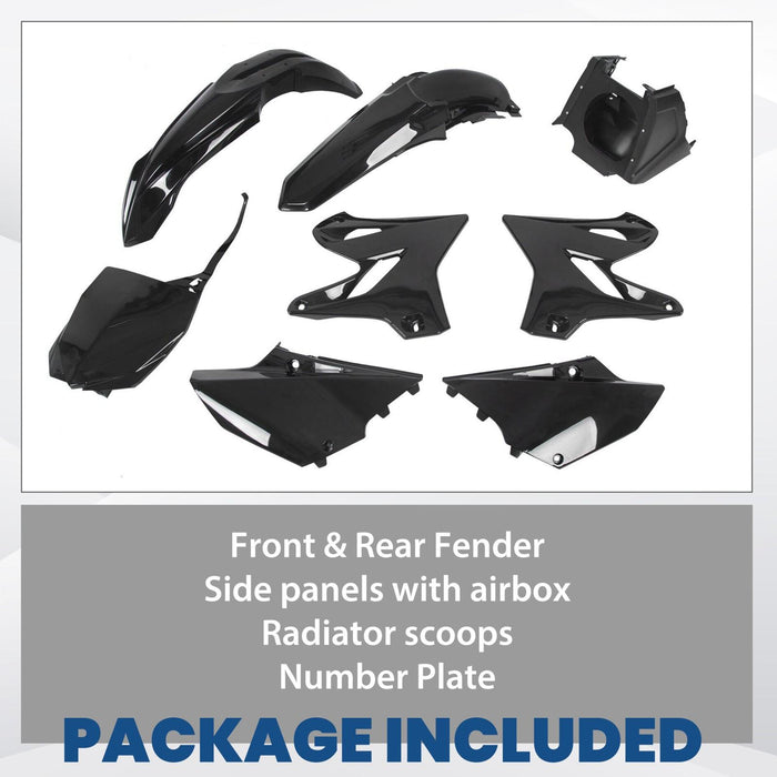 DURAFORCE Complete Restyle Plastic Kit 2018 Style For Yamaha YZ125 YZ250 2002-2020 #90718