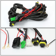 DURAFORCE For 2013-2015 Honda Civic Sedan 4-Door Front Yellow Fog Lights Lamps w/ Switch