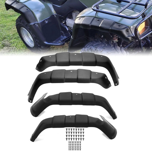 DURAFORCE Full Set of 4 Fender Splash Guard For Honda Rancher TRX350TM/TE/FM/FE 2000-2003