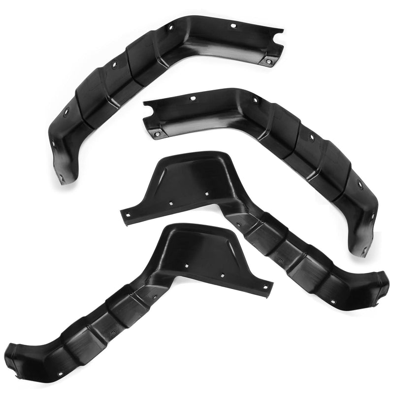 DURAFORCE Full Set of 4 Fender Splash Guard For Honda Rancher TRX350TM/TE/FM/FE 2000-2003