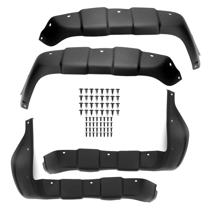 DURAFORCE Full Set of 4 Fender Splash Guard For Honda Rancher TRX350TM/TE/FM/FE 2000-2003