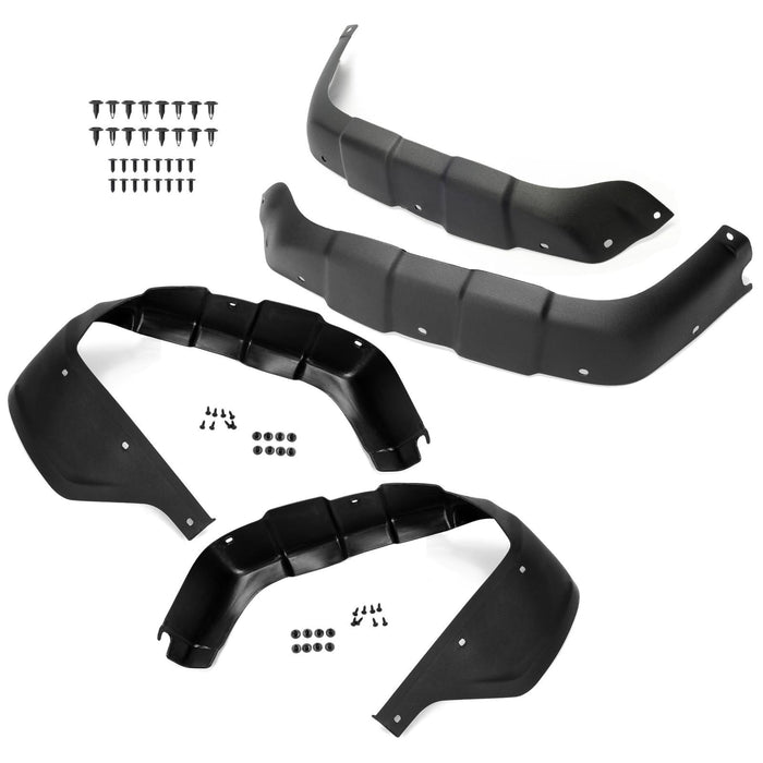 DURAFORCE Full Set of 4 Fender Splash Guard For Honda Rancher TRX350TM/TE/FM/FE 2000-2003