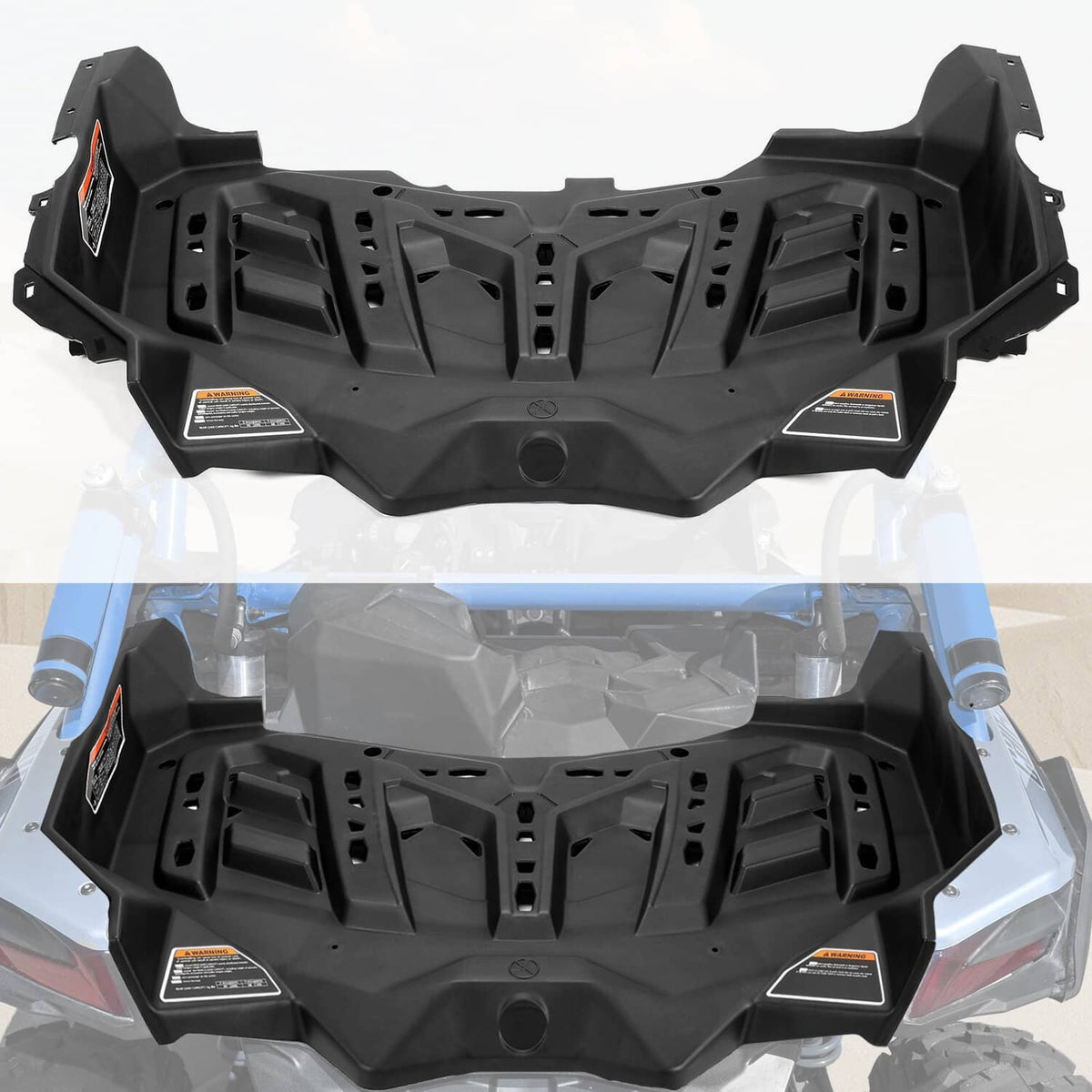 Fits 18-20 Can-Am Maverick X3 Rear Luggage Carrier Rack Bed Frame Carg ...