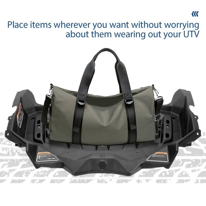 DURAFORCE Fits 18-20 Can-Am Maverick X3 Rear Luggage Carrier Rack Bed Frame Cargo Storage