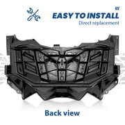 DURAFORCE Fits 18-20 Can-Am Maverick X3 Rear Luggage Carrier Rack Bed Frame Cargo Storage