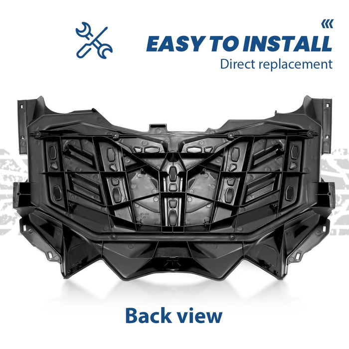 DURAFORCE Fits 18-20 Can-Am Maverick X3 Rear Luggage Carrier Rack Bed Frame Cargo Storage
