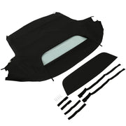 DURAFORCE Fits 1999-2009 Honda S2000 Convertible Soft Top & Heated Glass Window Black