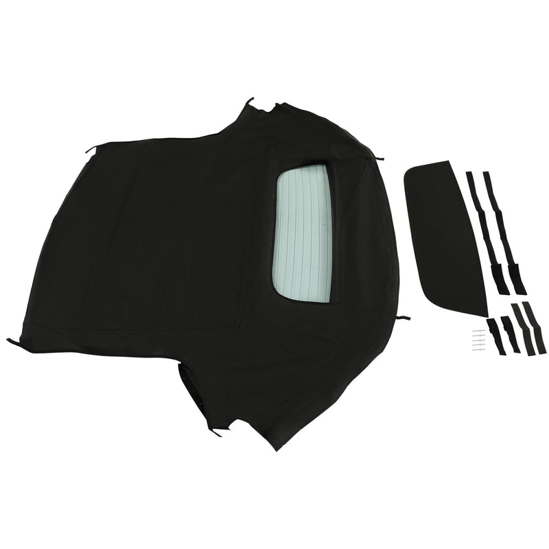 DURAFORCE Fits 1999-2009 Honda S2000 Convertible Soft Top & Heated Glass Window Black